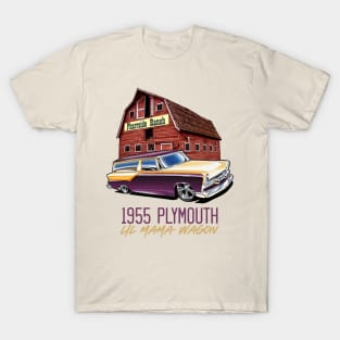 Lil Mama's 1955 Plymouth Wagon T-Shirt